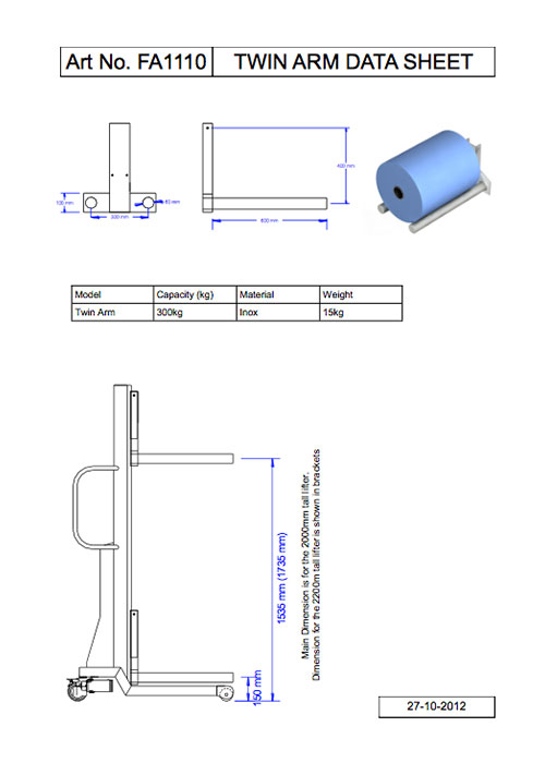 Torros Twin Arm Attachment